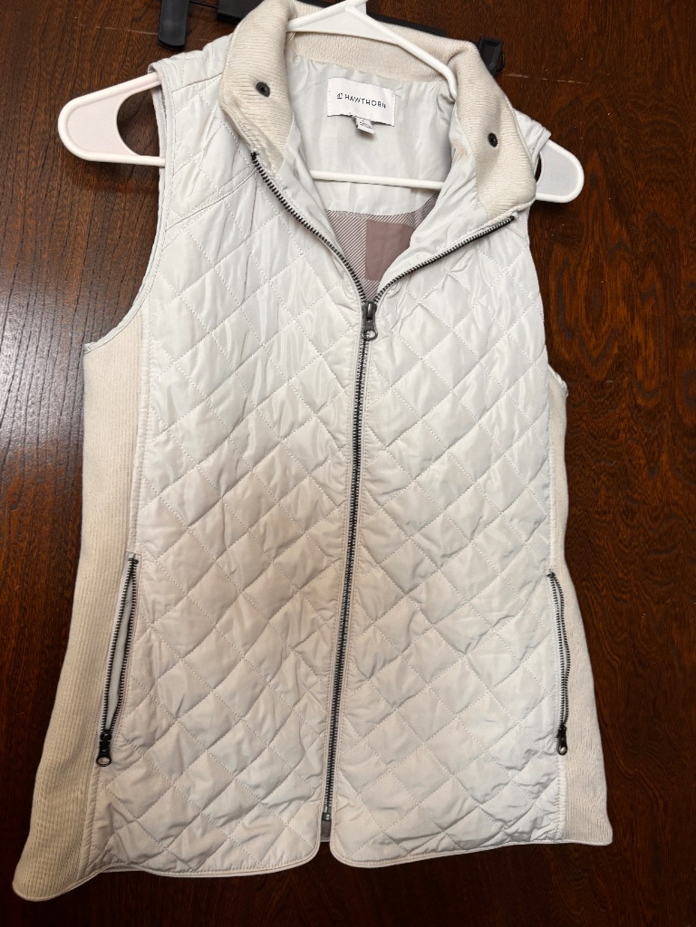 41 Hawthorn Zip-Up Utility Sweater Vest – Size Small
